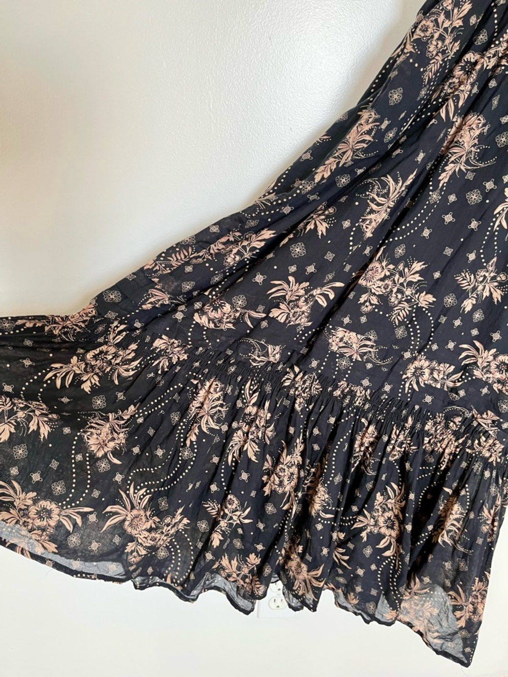 Free People Golden Hour Maxi Dress In Black Small - Picture 8 of 12